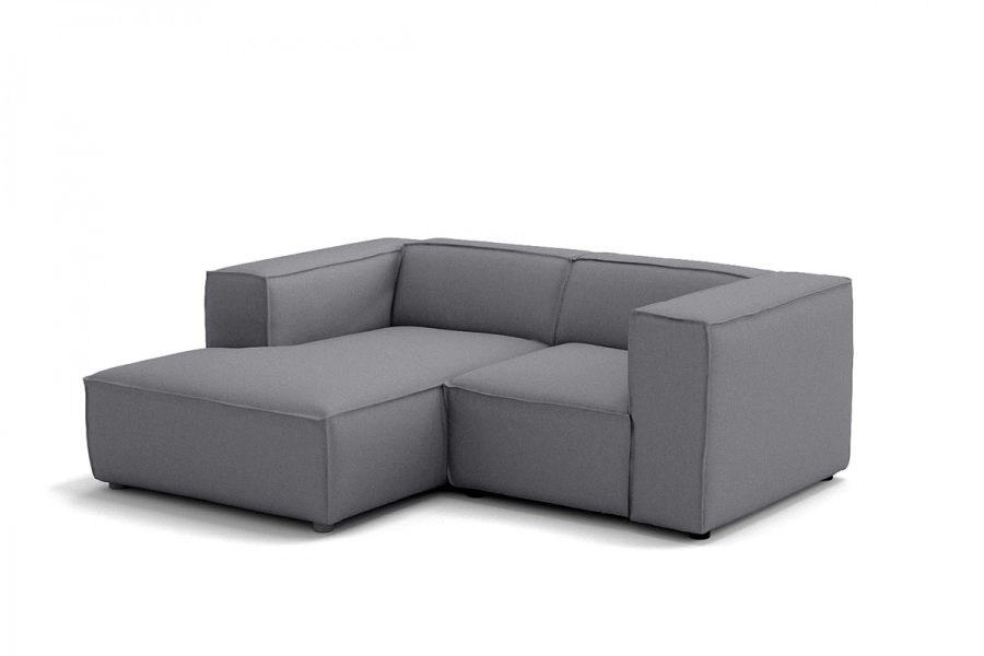 Model MODULARIS WB (wysoki bok) - Modularis WB longchair lewy + sofa 1,5 osobowa